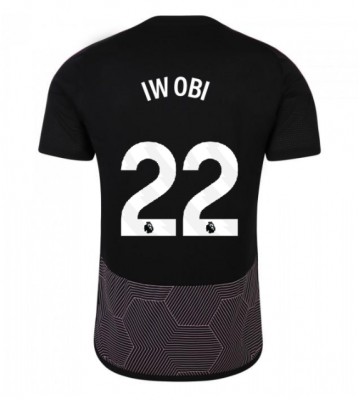 Fulham Alex Iwobi #22 Tredje trøje 2023-24 Kort ærmer